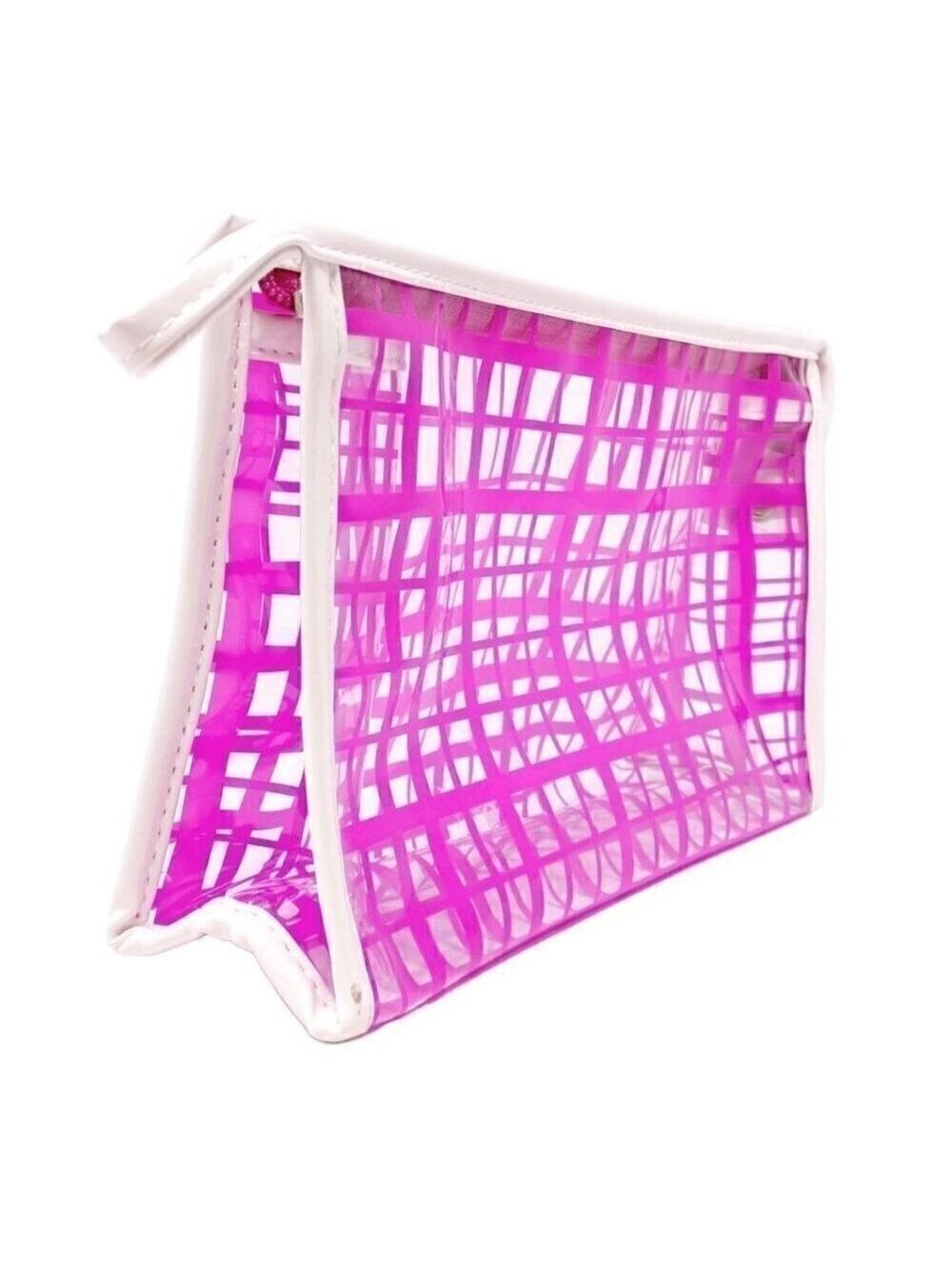 Retro See Through Cosmetic Bag